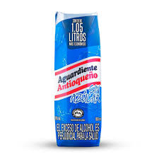 Aguardiente Antioqueño Tapa Azul Tetra Pack