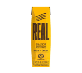 Aguardiente Real Tetra Pack 1L